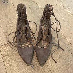Vince Camuto suede heels